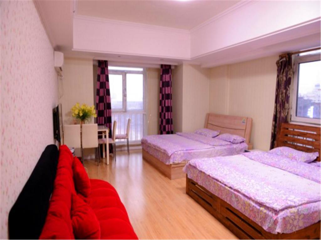 Green Express Apartment Harbin West Railway Station Zimmer foto